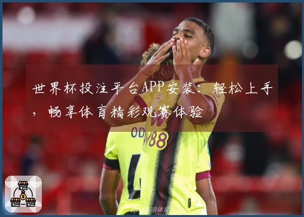 世界杯投注平台APP安装：轻松上手，畅享体育精彩观赛体验