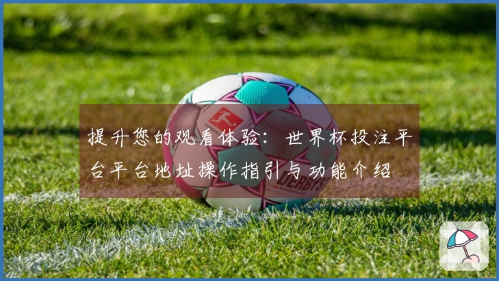 提升您的观看体验：世界杯投注平台平台地址操作指引与功能介绍